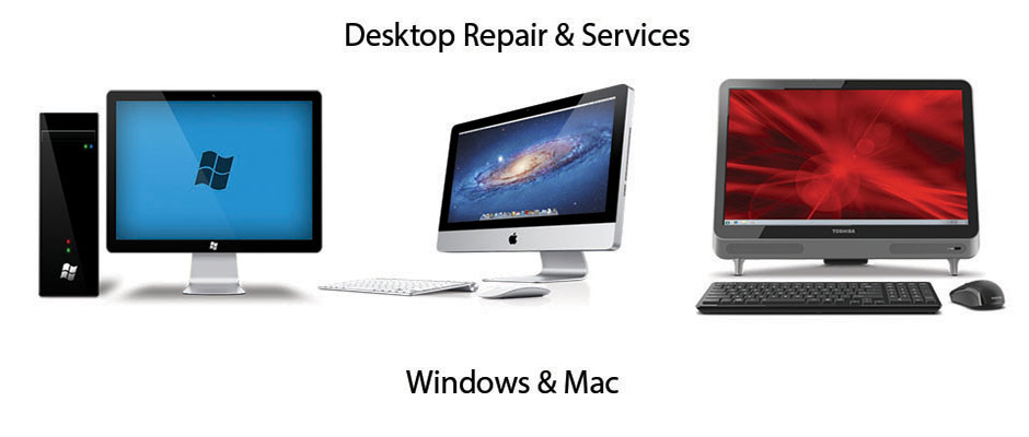 Complete diagnostic and repair services for all brand desktop and laptop PC's.